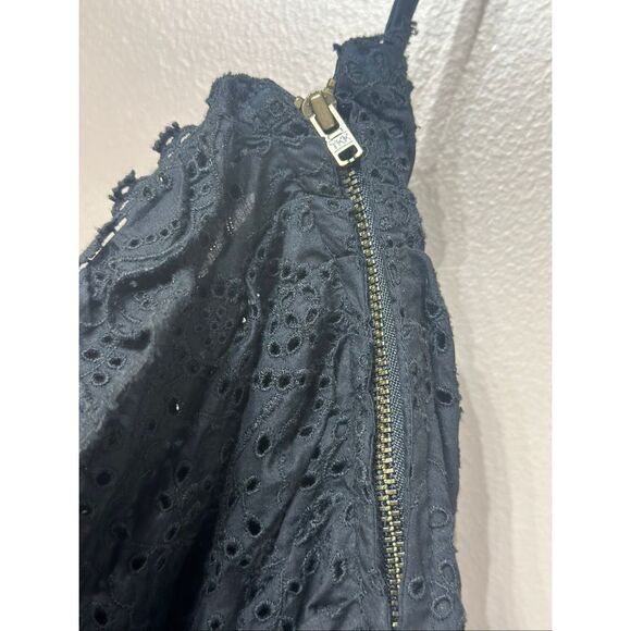 NWOT ULLA JOHNSON Julianna Asymmetric Lace Floral Eyelet Blouse Women's 2US - Picture 6 of 11